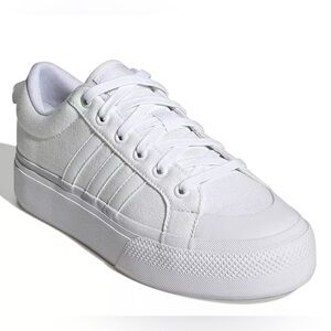 Adidas Bravada 2.0 Platform Sneakers White